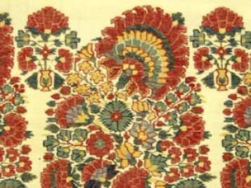 UMMA : detail of kashmir shawl, Koelz collection 